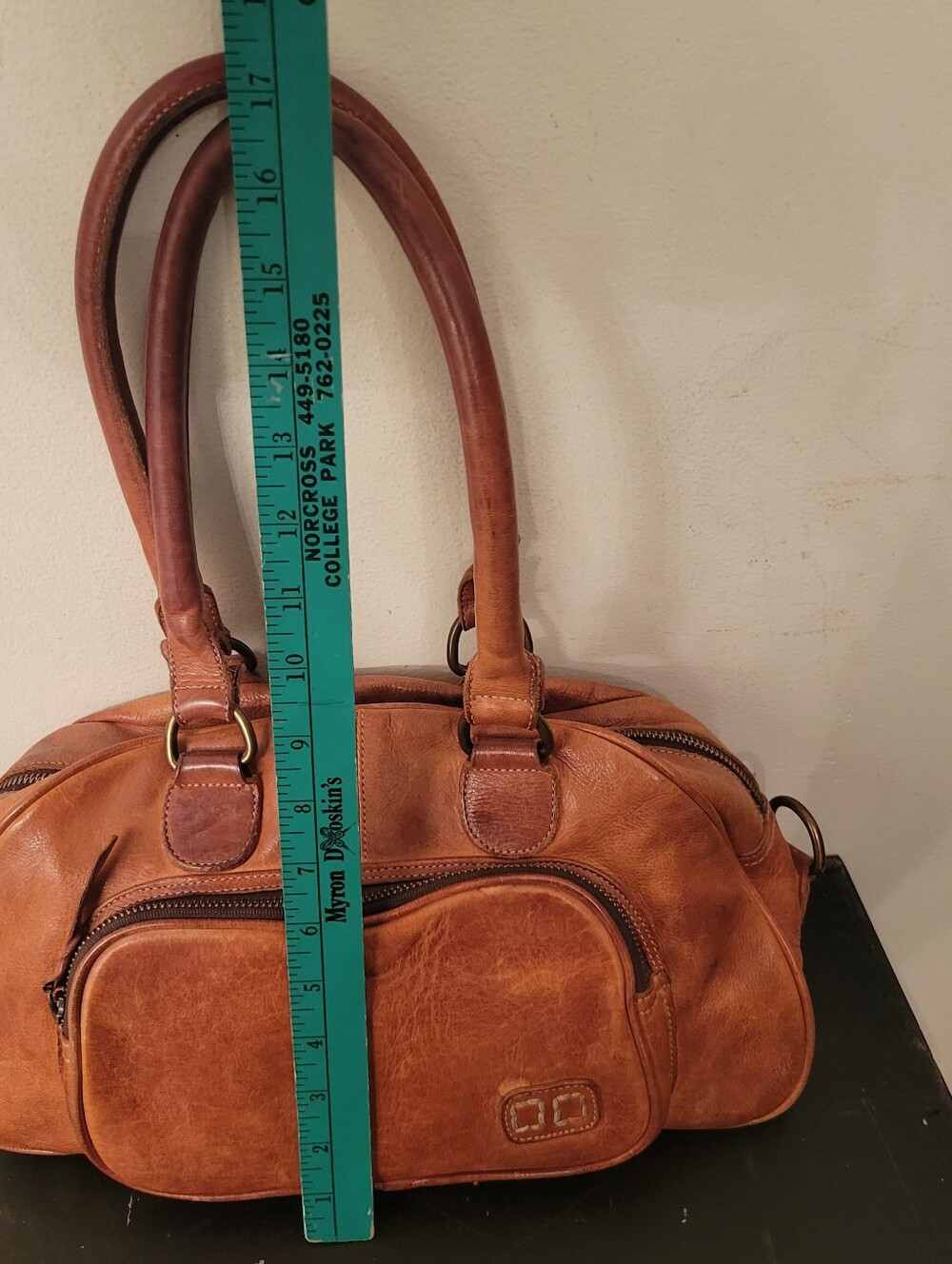 Bed Stu Leather Sholder Bag - Picture 2 of 7